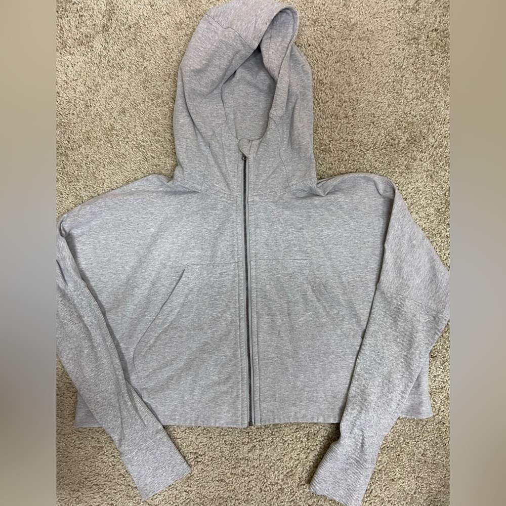 Lululemon cropped full zip